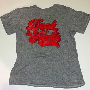 S Deck the Halls Grey T